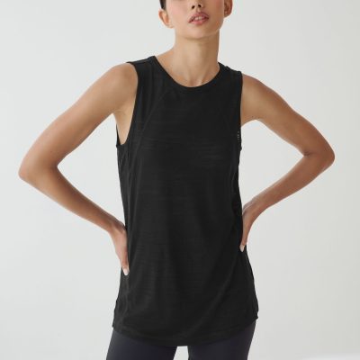 Leqinhk474536 Black Active Sports Lightweight Vest
