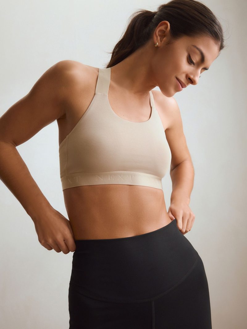 Leqinhk474545 Stone Active Sports Low Impact Ultimate Comfort Crop Top