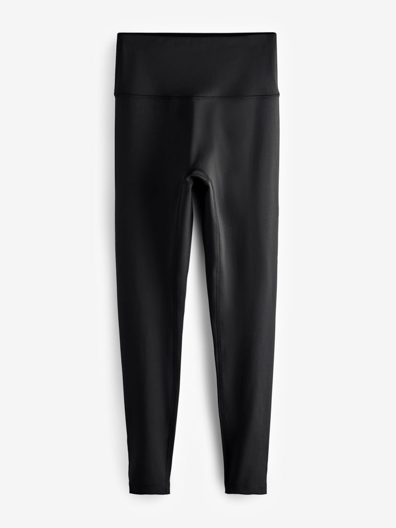 Leqinhk474551 Black Power Active Sports Leggings - Image 6